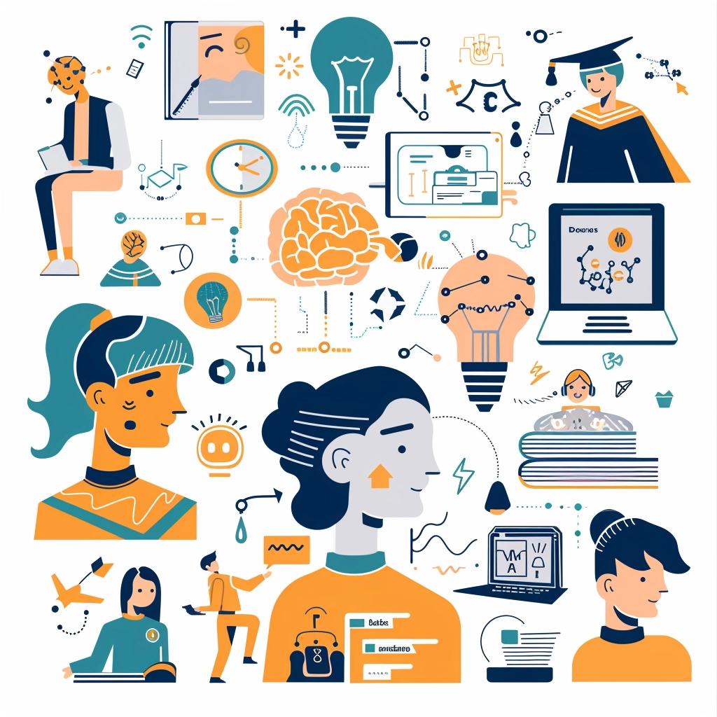 Aplicações de IA para elaboração de apresentações e conteúdo educativo.