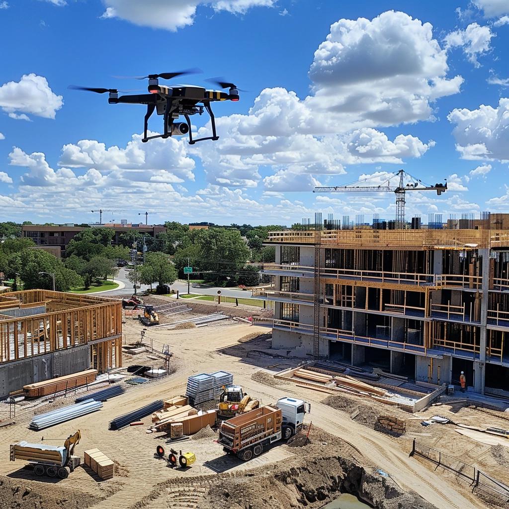 Monitoramento de Obras com Drones: Eficiência e Precisão do Alto. 2 Monitoramento de Obras com Drones: Eficiência e Precisão do Alto.