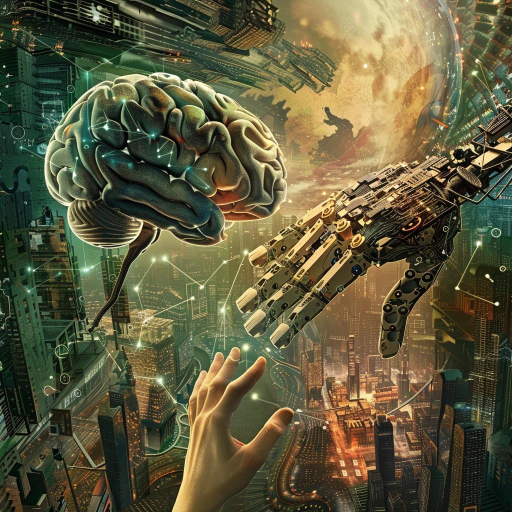 Debate sobre o futuro da inteligência artificial e suas implicações.