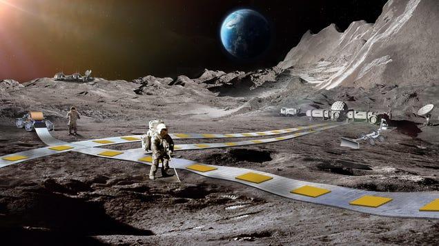 Construa a Primeira Ferrovia Lunar até 2024. As Transformações Surpreendentes. 1 Construa a Primeira Ferrovia Lunar até 2024. As Transformações Surpreendentes.