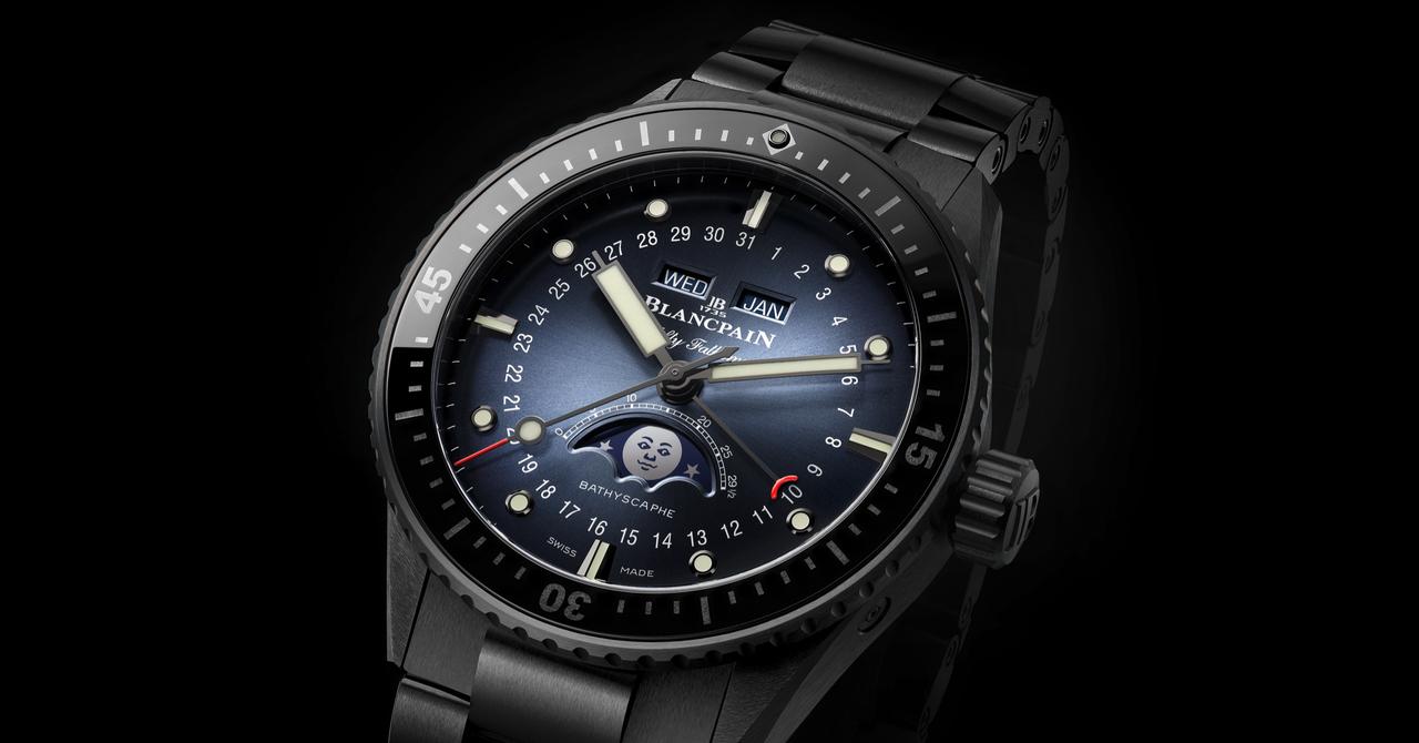 Blancpain's Novidade: Bracelete de Cerâmica Artesanal. 1 Blancpain's Novidade: Bracelete de Cerâmica Artesanal.