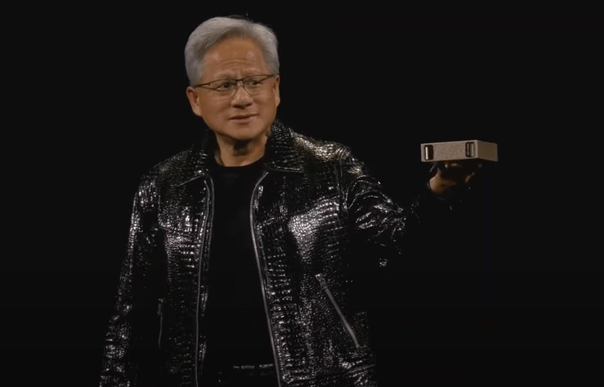 Nvidia apresenta Projeto Digits para supercomputadores pessoais de IA. 1 Nvidia apresenta Projeto Digits para supercomputadores pessoais de IA.